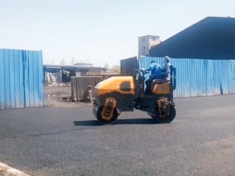 Asphalt compaction construction