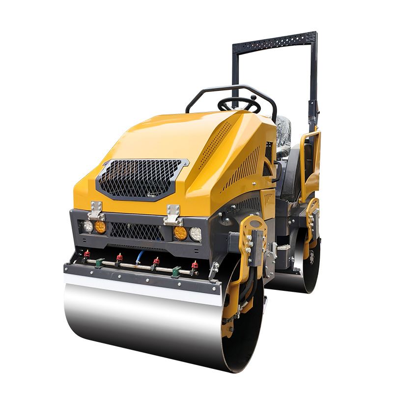 2-ton double drum roller