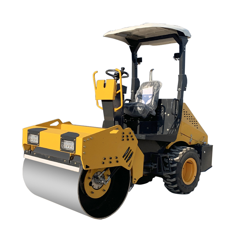 3.5-ton fully hydraulic single drum roller