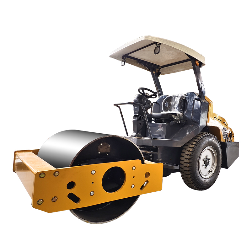 5-ton fully hydraulic single drum roller