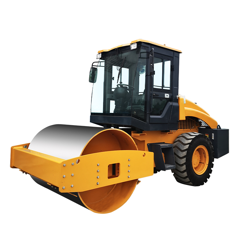 6-ton fully hydraulic single steel wheel