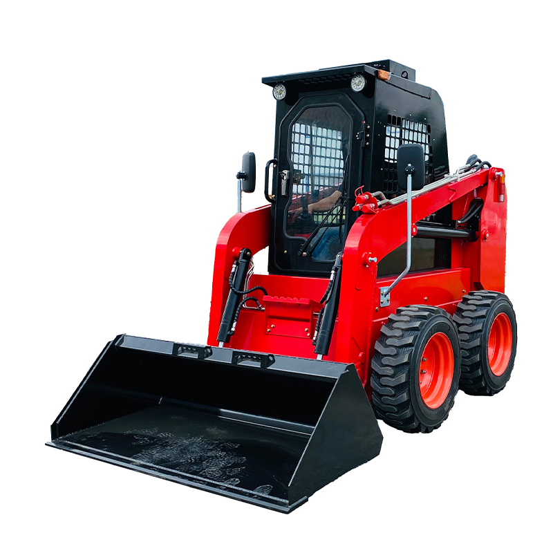 45 wheel skid steer loader