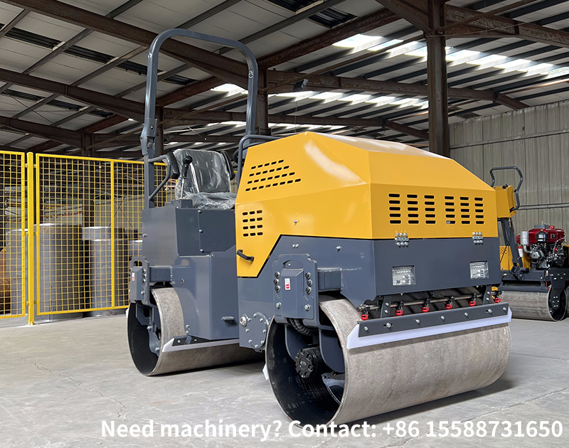 What are the common types of road rollers? What are the core working principles of different types?