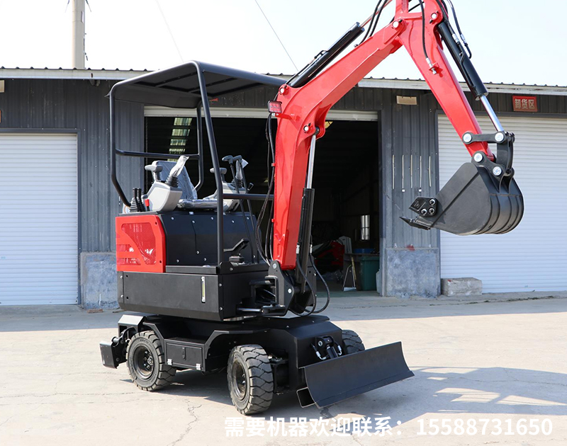 轮式挖掘机支腿展开的作业稳定性控制要点