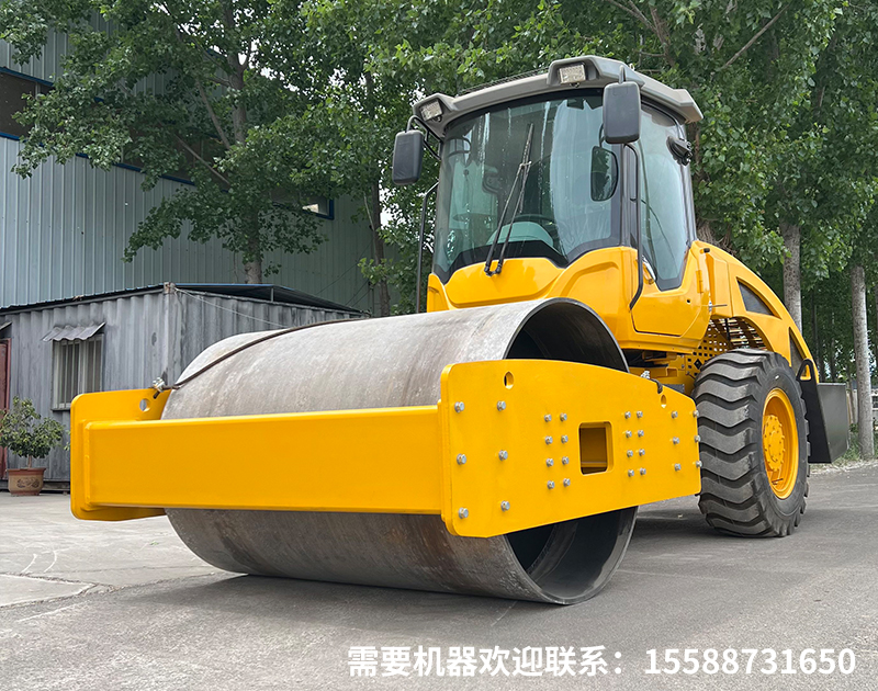 单钢轮压路机适合压实道路哪些部位