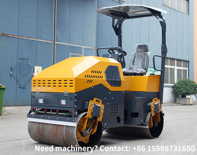 How do amplitude and frequency of a roller affect compaction effect?